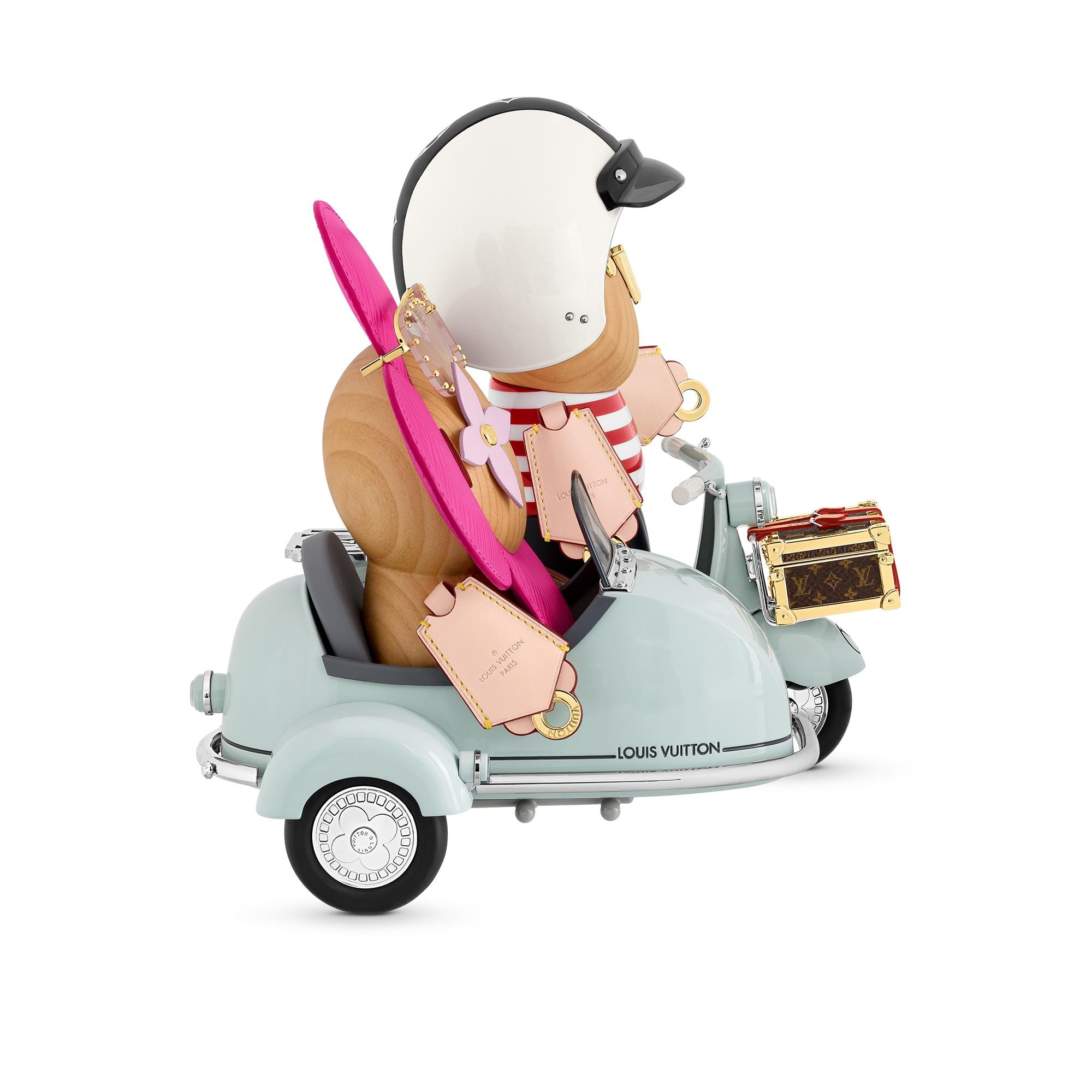 Side Car Vivienne & Gaston Epi Leather in Trunks, Travel and Home