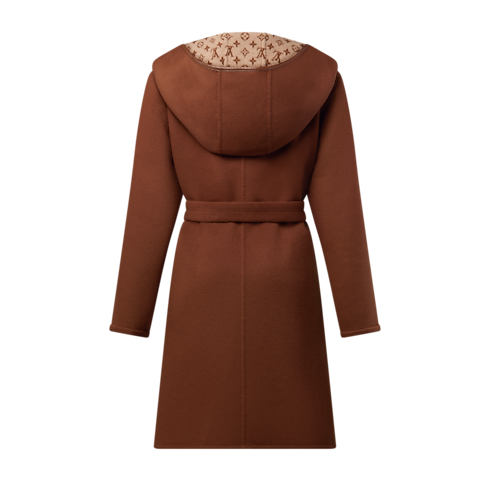 Signature Hooded Wrap Coat in Women's Ready-to-Wear Coats and Jackets collections by Louis Vuitton (Product zoom)