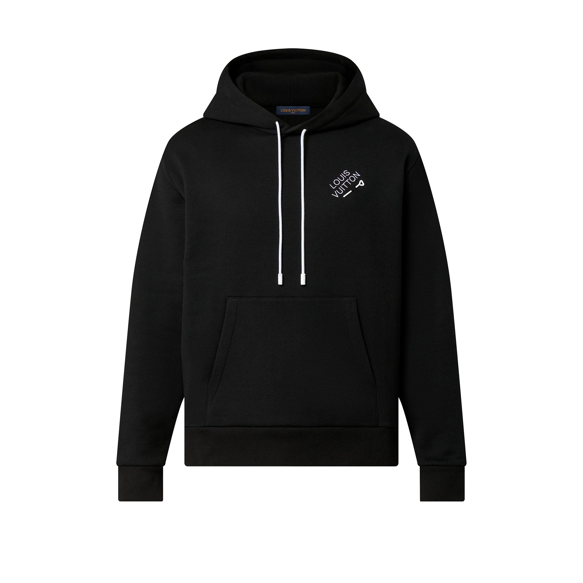 Signature Hoodie With Embroidery  in Men