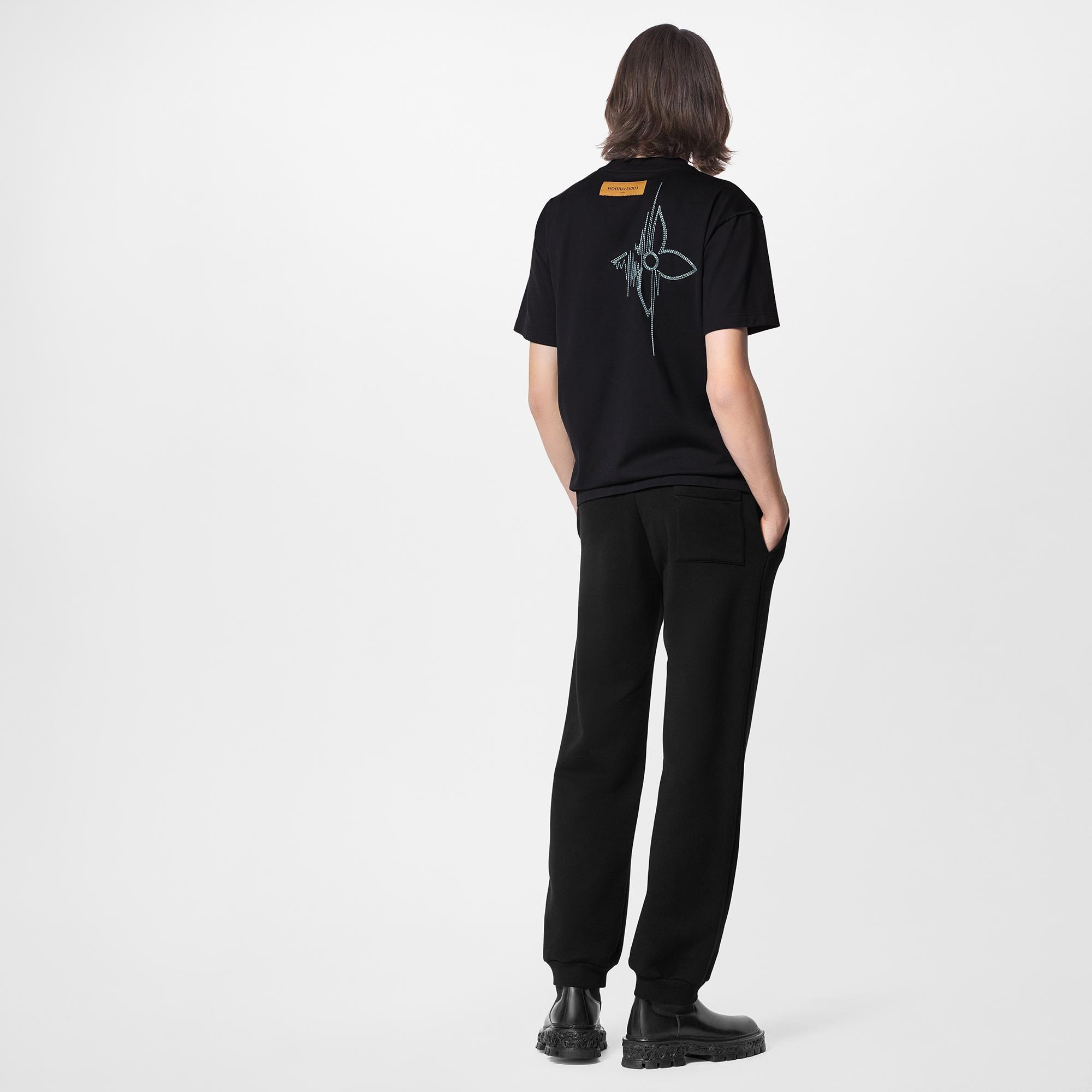 Signature Pants With Embroidery  in Men