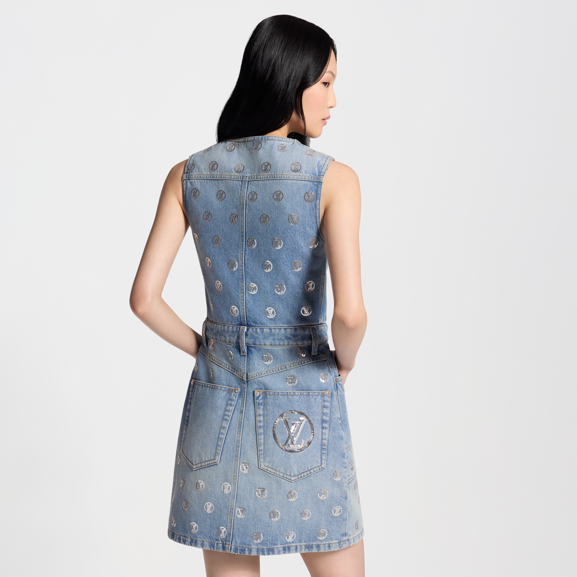 louis vuitton sequin dress Louis Vuitton @ 2023 Vanity Fair Oscar Party