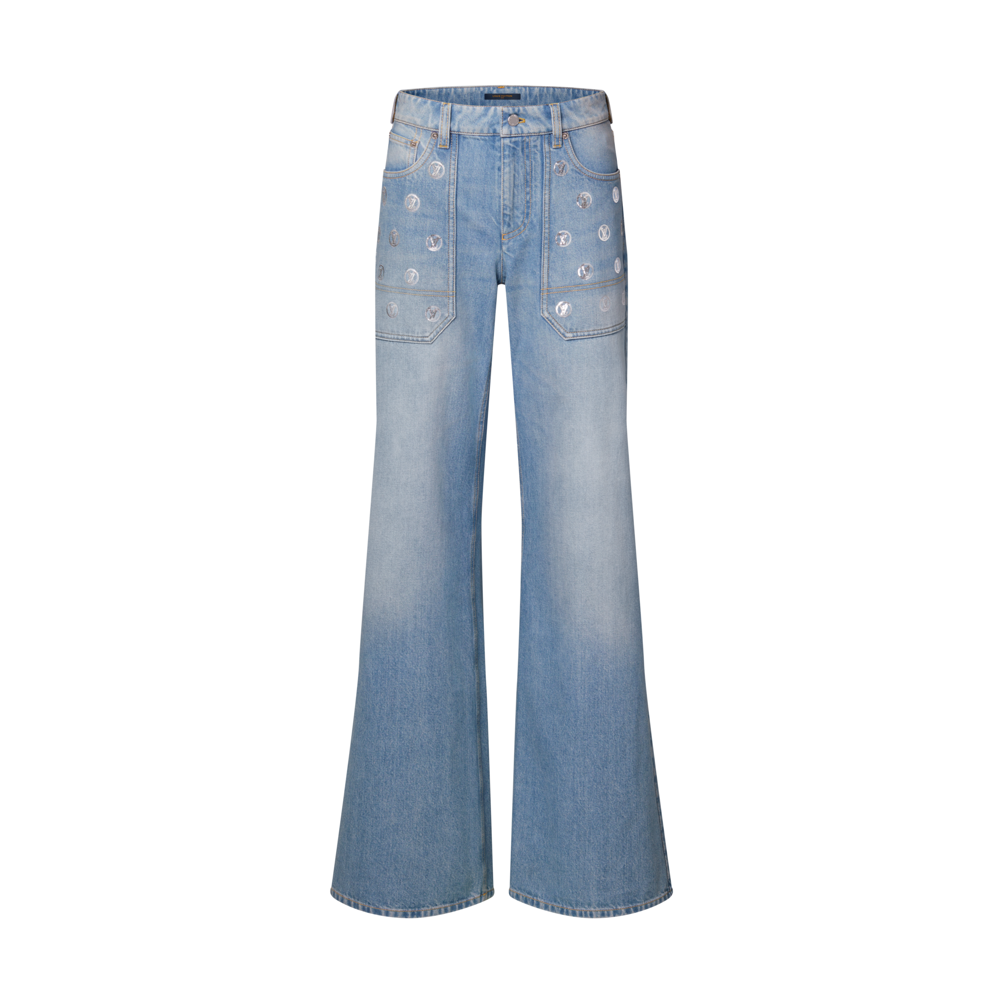 Signature Sequin Slim-Fit Jeans   in Women