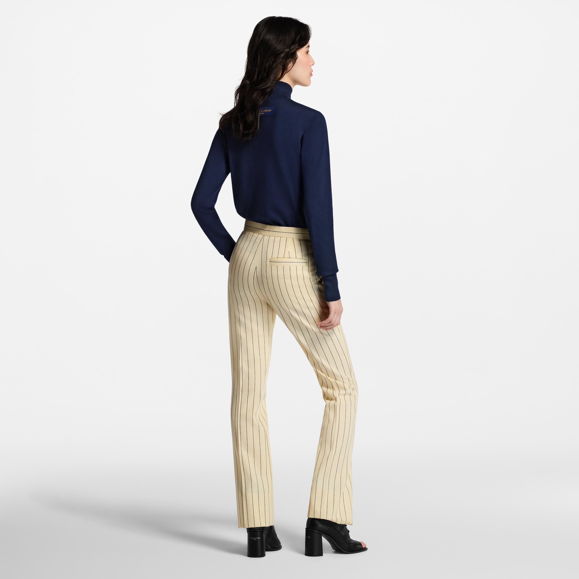 Signature Tag Turtleneck Pullover  in Women