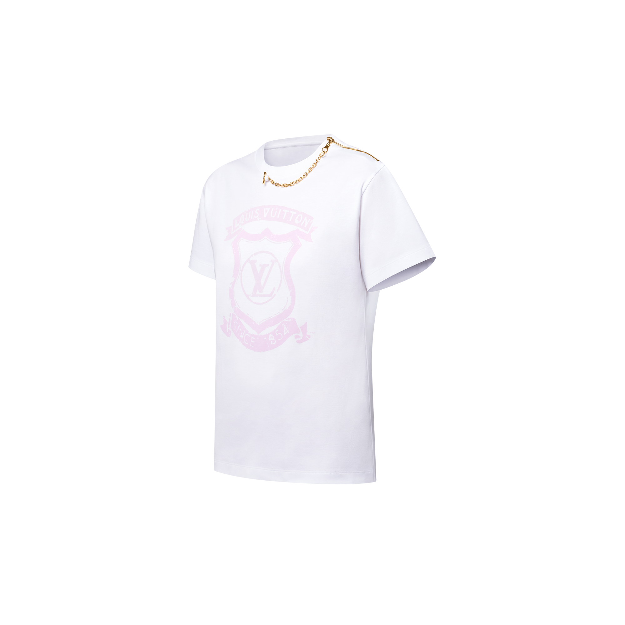 Signature Zipper Detail T-Shirt  in Women