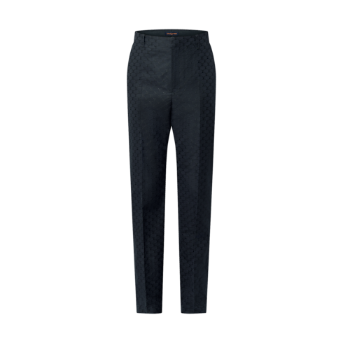 Silk And Cotton Blend Classic Pants in Men's Ready-to-Wear Pants collections by Louis Vuitton (Product zoom)