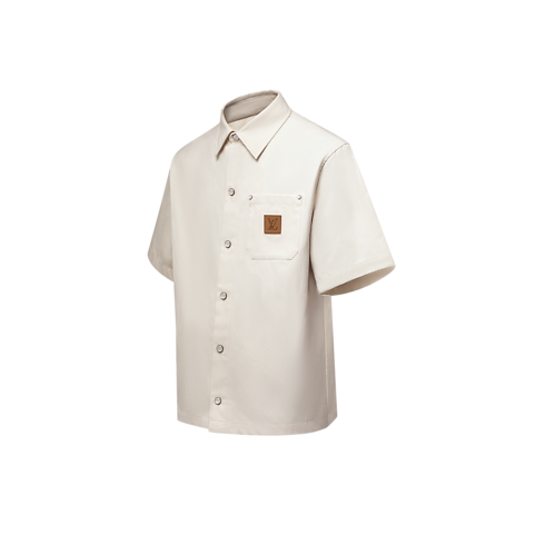 Silk-Blend Short-Sleeved Shirt in Men's Ready-to-Wear Shirts collections by Louis Vuitton (Product zoom)