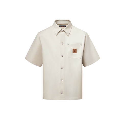 Silk-Blend Short-Sleeved Shirt in Men's Ready-to-Wear Shirts collections by Louis Vuitton (Product zoom)