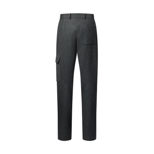 Silk, Cashmere And Wool Blend Double-Face Cargo Pants in Men's Ready-to-Wear Pants collections by Louis Vuitton (Product zoom)