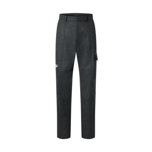 Silk, Cashmere And Wool Blend Double-Face Cargo Pants in Men's Ready-to-Wear Pants collections by Louis Vuitton (Product zoom)