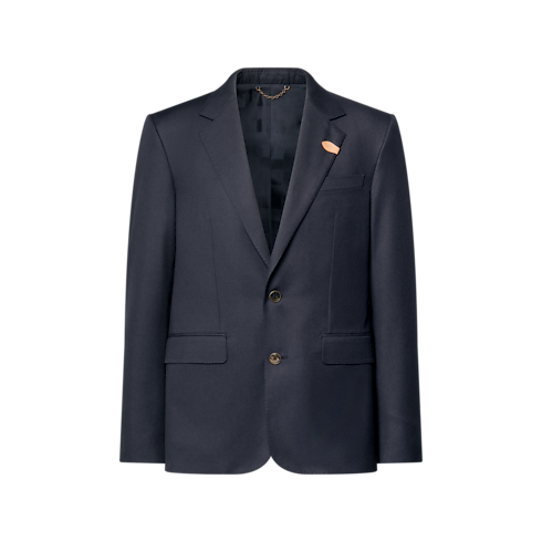 Silk Cashmere Single-Breasted Gaston Jacket in Men's Ready-to-Wear All Ready-to-Wear collections by Louis Vuitton (Product zoom)