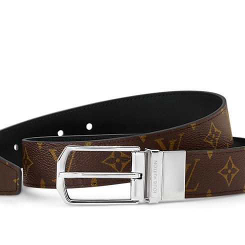 Slender 35mm Reversible Belt Monogram in Men's Accessories Men's Belts collections by Louis Vuitton (Product zoom)