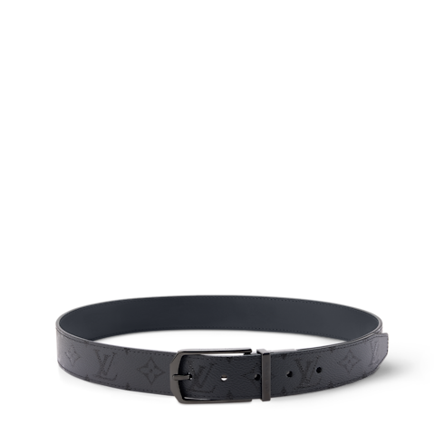 Slender Monogram Midnight 35mm Reversible Belt G72 in Men's Accessories Men's Belts collections by Louis Vuitton (Product zoom)