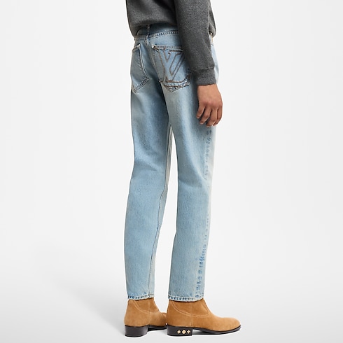 Slim Fit Denim Pants in Men's Ready-to-Wear Denim collections by Louis Vuitton (Product zoom)