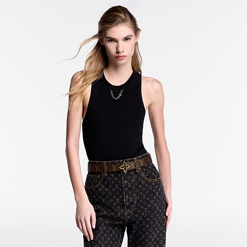 Slim Flower 35mm Reversible Belt Monogram in Women's Accessories Women's Belts collections by Louis Vuitton (Product zoom)