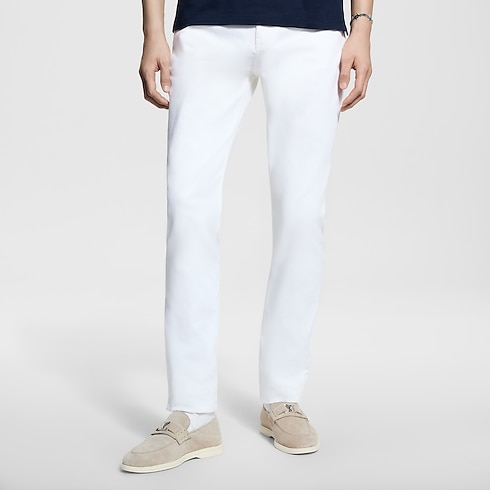 Slim Stretch Denim Pants in Men's Ready-to-Wear Denim collections by Louis Vuitton (Product zoom)
