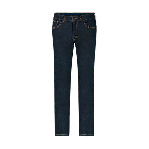 Slim Stretch Denim Pants in Men's Ready-to-Wear Denim collections by Louis Vuitton (Product zoom)