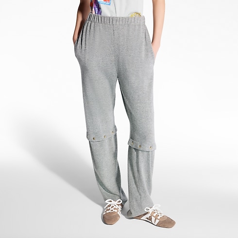 Snap Leg Knit Pants in Women's Ready-to-Wear Pants collections by Louis Vuitton (Product zoom)