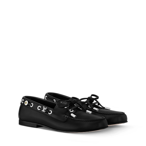 Soho Flat Boat Shoe in Women's Shoes Loafers and Ballerinas collections by Louis Vuitton (Product zoom)