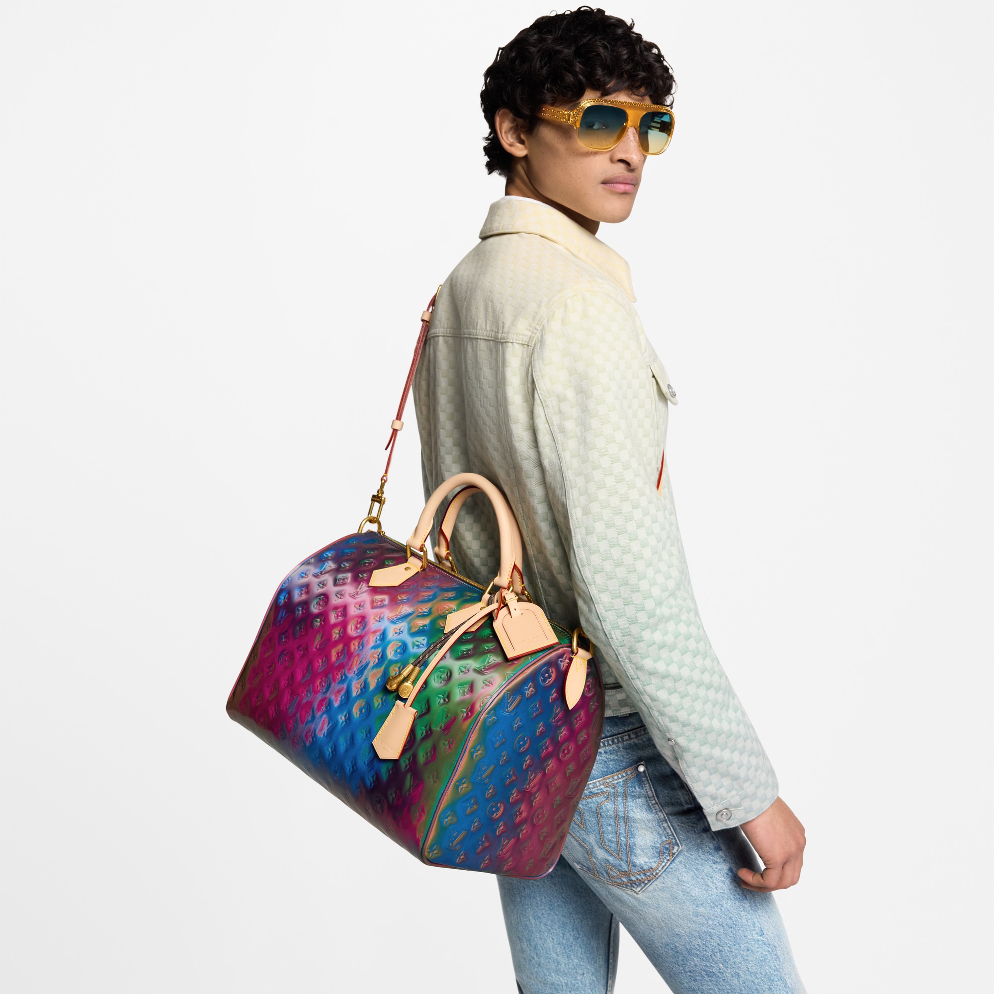 Speedy 40 Bandoulière Monogram Other in Bags and Small Leather Goods