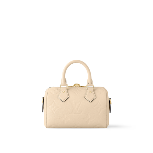 Speedy Bandoulière 20 Monogram Empreinte Leather in Women's Handbags All Handbags for Women collections by Louis Vuitton (Product zoom)