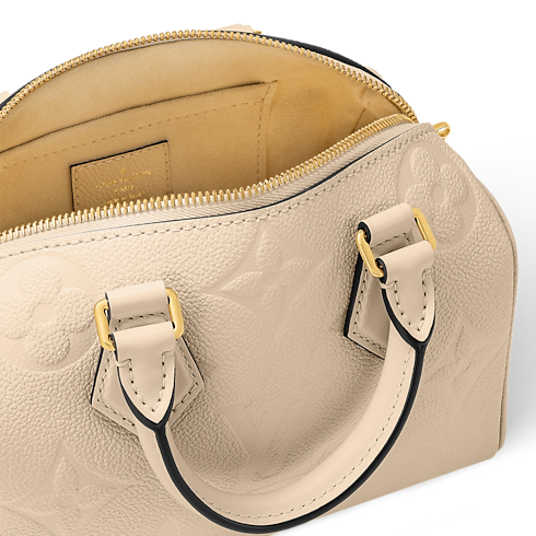 Speedy Bandoulière 20 Monogram Empreinte Leather in Women's Handbags All Handbags for Women collections by Louis Vuitton (Product zoom)