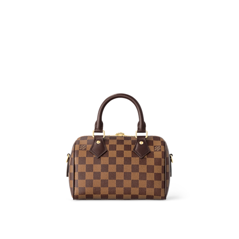 Speedy Bandoulière 20 Damier Ebene in Women's Handbags All Handbags for Women collections by Louis Vuitton (Product zoom)