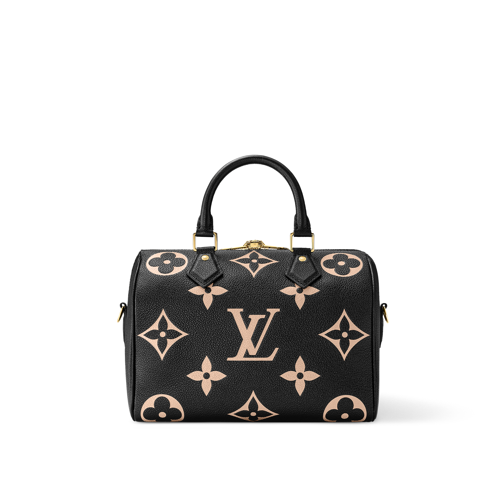 Speedy Bandoulière 25 Bicolour Monogram Empreinte Leather in Women