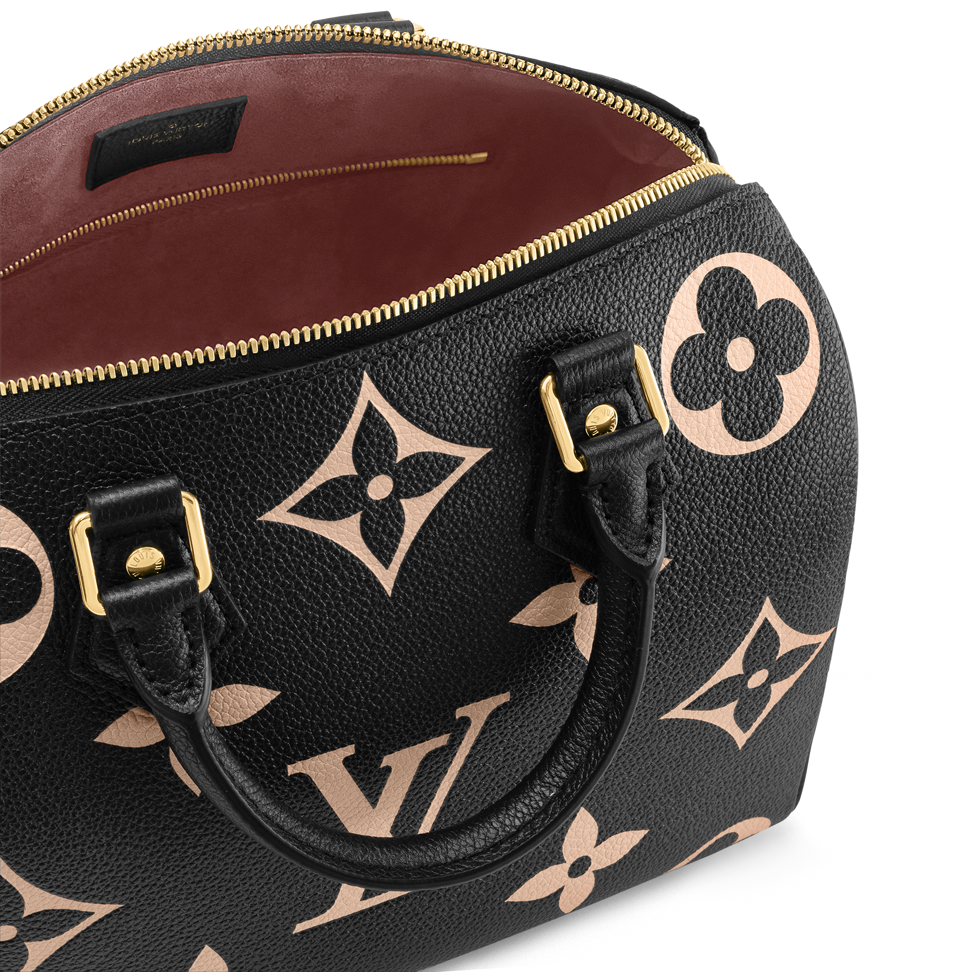 Speedy Bandoulière 25 Bicolour Monogram Empreinte Leather in Women