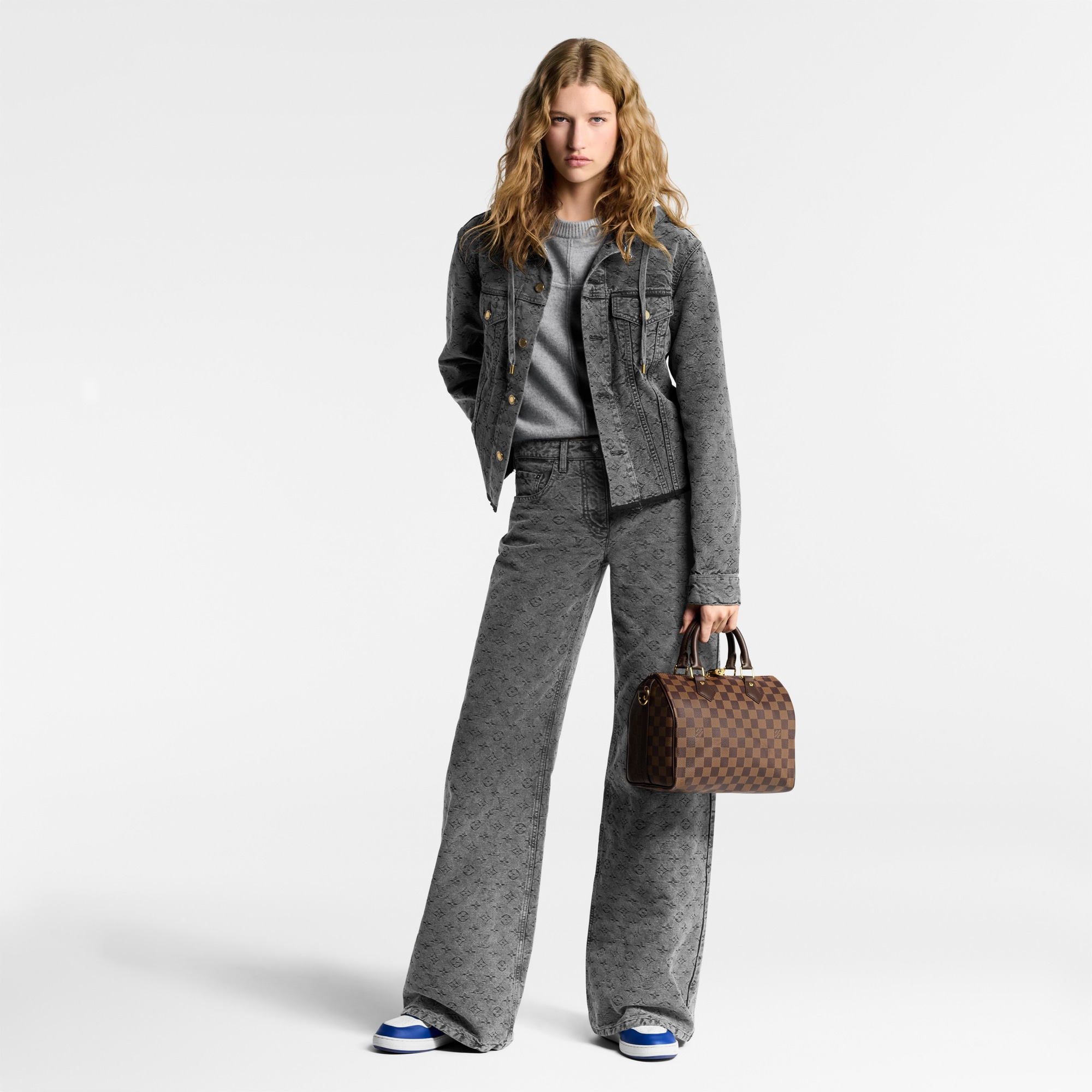 Speedy Bandoulière 25 Damier Ebene in Women