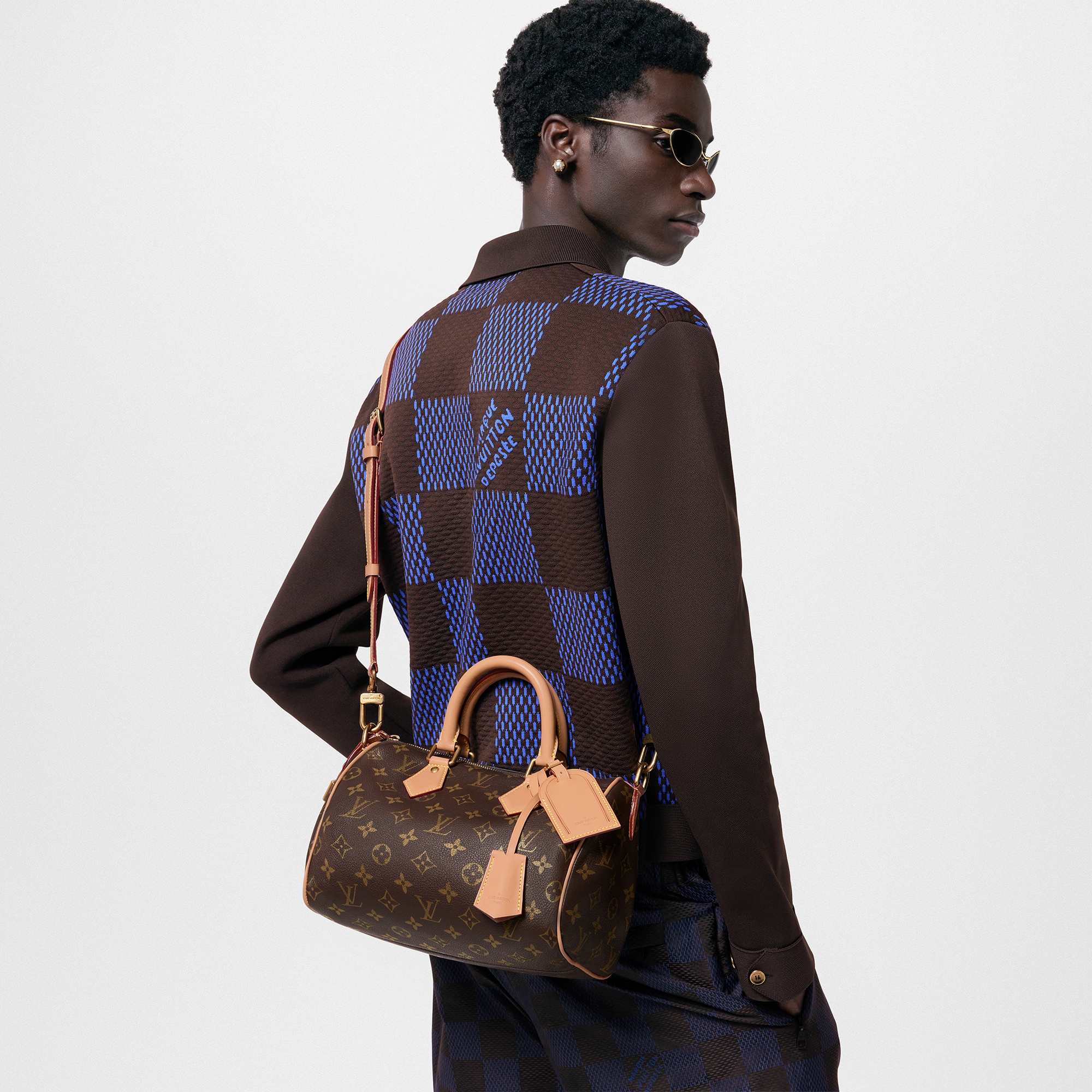 Speedy P9 Bandoulière 25 Autres Cuirs Monogram in Les Extraordinaires