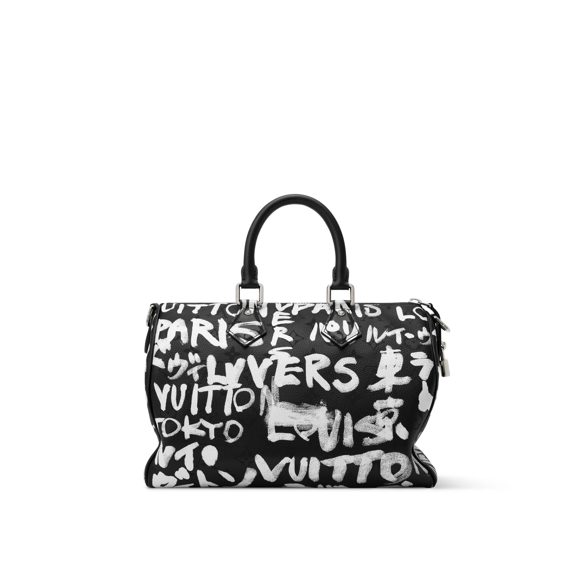 Speedy P9 Bandoulière 30 Scribble Autres Cuirs Monogram in Men