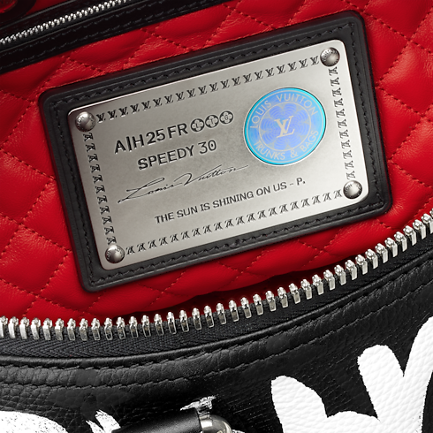 Speedy P9 Bandoulière 30 Scribble Autres Cuirs Monogram in Men's Bags Speedy P9 collections by Louis Vuitton (Product zoom)