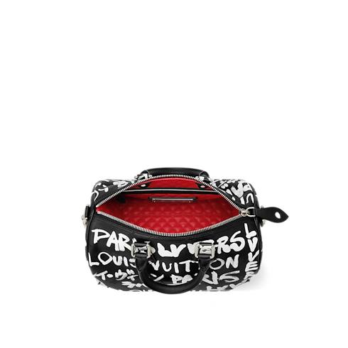 Speedy P9 Bandoulière 30 Scribble Autres Cuirs Monogram in Men's Bags Speedy P9 collections by Louis Vuitton (Product zoom)