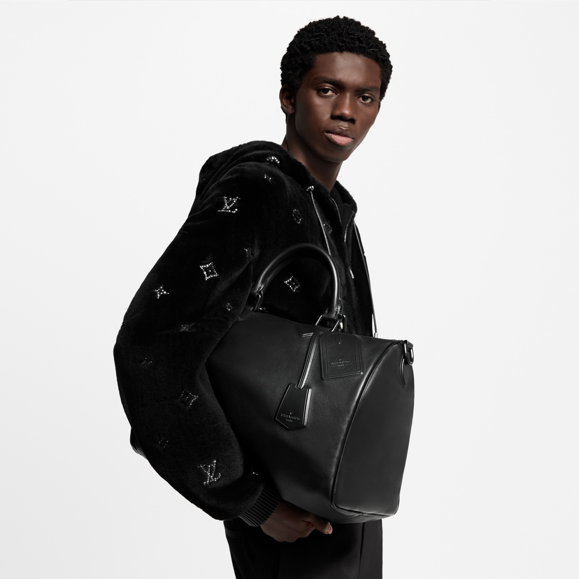 Speedy P9 Bandoulière 40 Other Leathers in Les Extraordinaires