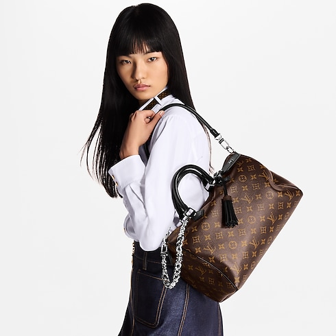Speedy Soft 30 Dark Monogram in Women's Handbags All Handbags for Women collections by Louis Vuitton (Product zoom)
