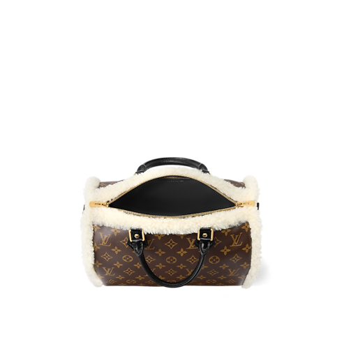Speedy Soft 30 Teddy H33 in Bags and Small Leather Goods's Women Bags LV Icons collections by Louis Vuitton (Product zoom)