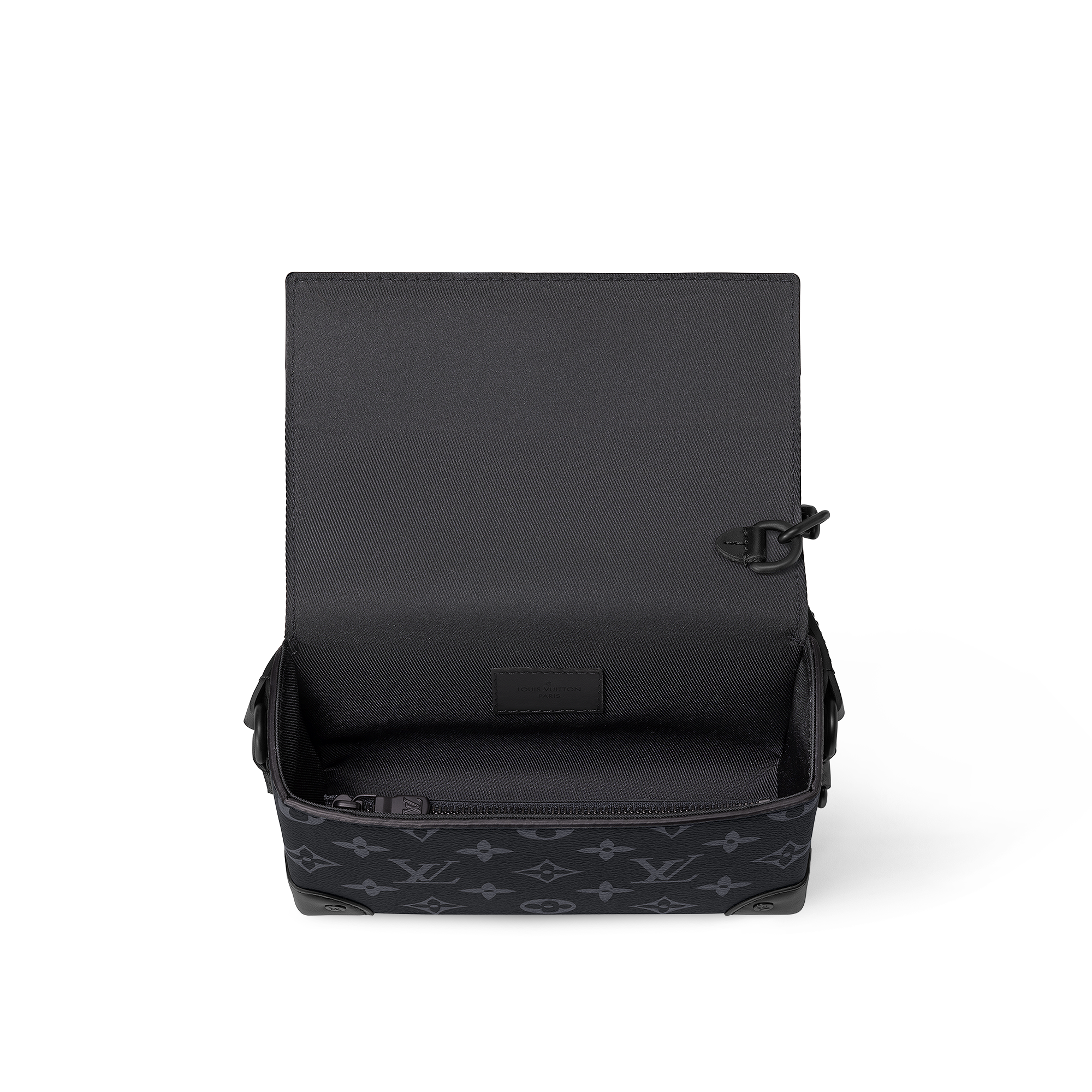 Steamer Wearable Wallet  Monogram Eclipse in Men