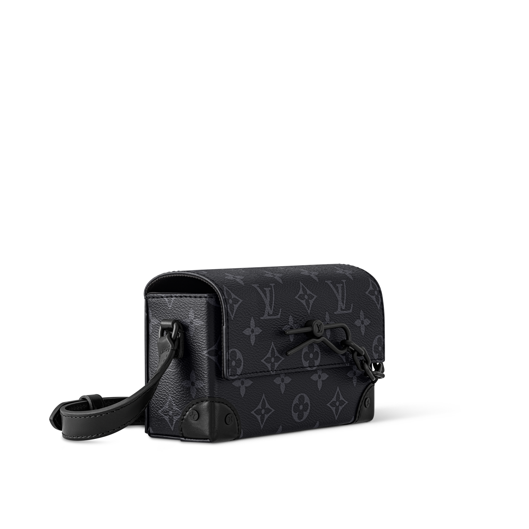 Steamer Wearable Wallet  Monogram Eclipse in Men
