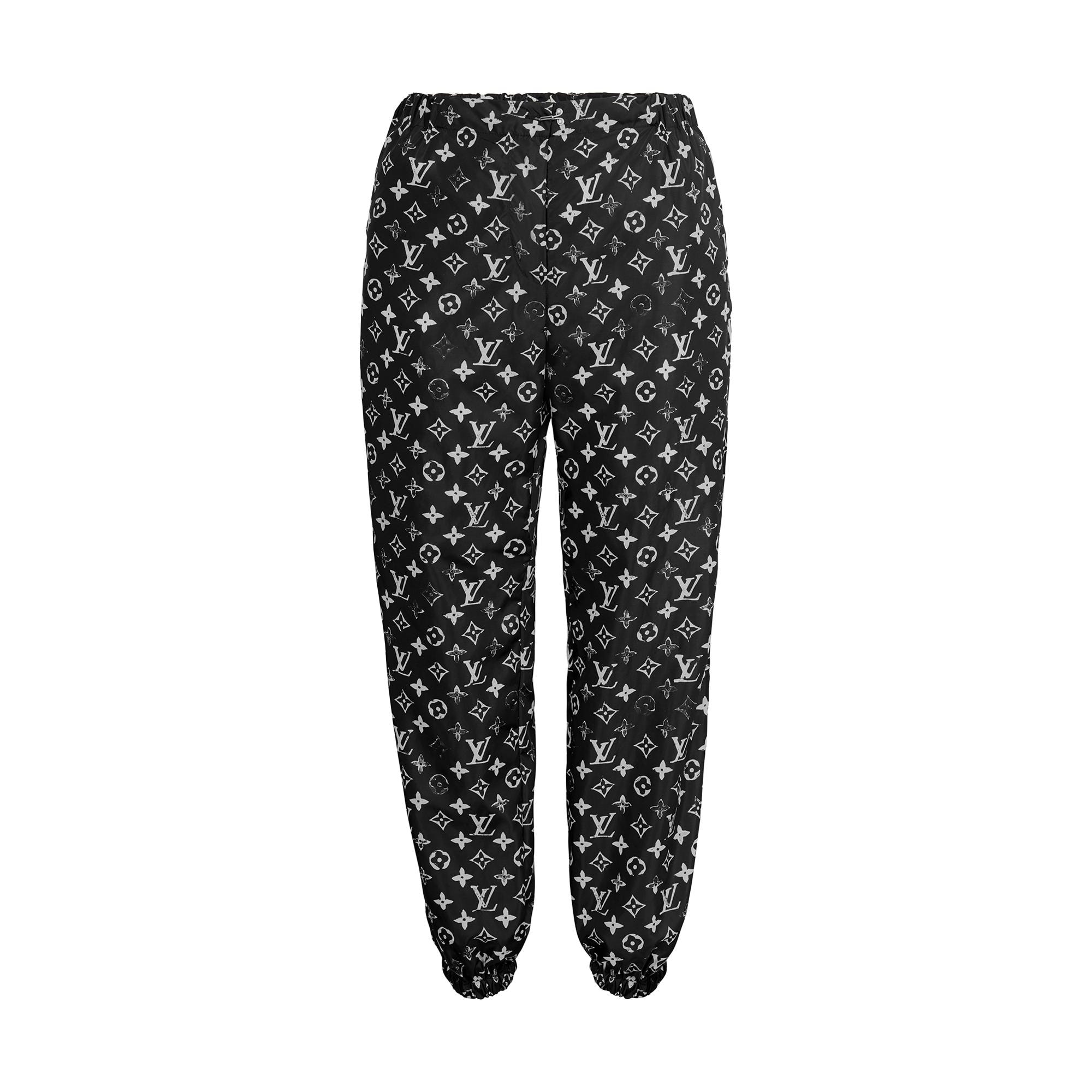 Stencil-effect Monogram Jogging Pants  in Women