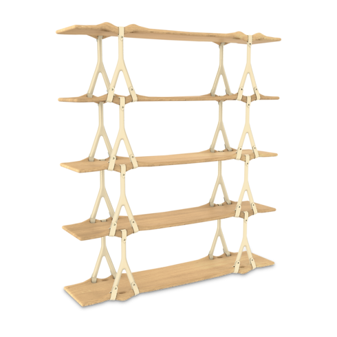 Swell Wave Standing By Andrew Kudless in Trunks, Travel and Home's Home and Art of Dining Furniture collections by Louis Vuitton (Product zoom)