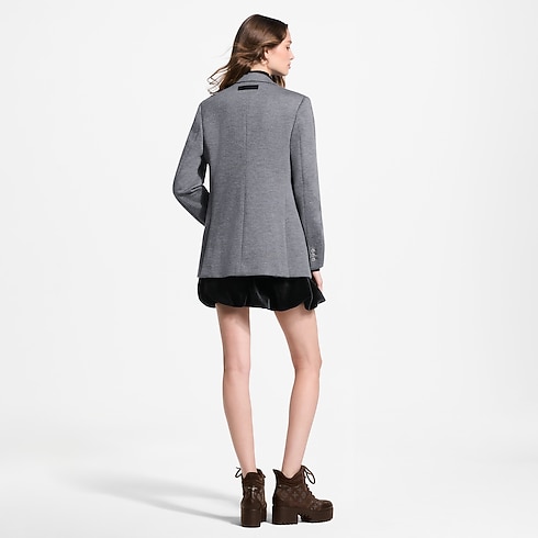 Tailored Flannel Jacket in Women's Ready-to-Wear Coats and Jackets collections by Louis Vuitton (Product zoom)