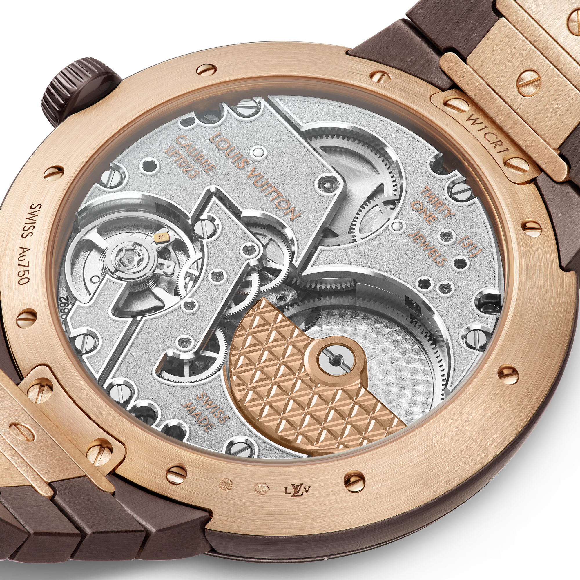 Tambour, Automatic, 40mm, Ceramic and Rose Gold  in Watches