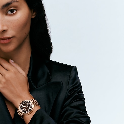 Tambour, Automatic, 40mm, Rose Gold in Watches's All Watches } collections by Louis Vuitton (Product zoom)