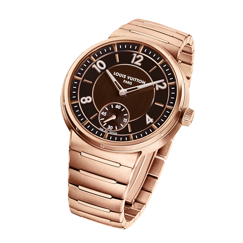 Tambour, Automatic, 40mm, Rose Gold in Watches's All Watches } collections by Louis Vuitton (Product zoom)