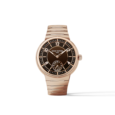 Tambour, Automatic, 40mm, Rose Gold in Watches's All Watches } collections by Louis Vuitton (Product zoom)