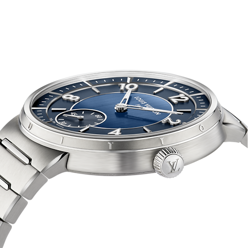 Tambour, Automatic, 40mm, Steel in Watches's All Watches } collections by Louis Vuitton (Product zoom)