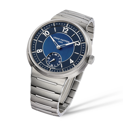 Tambour, Automatic, 40mm, Steel in Watches's All Watches } collections by Louis Vuitton (Product zoom)