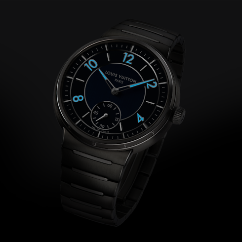 Tambour, Automatic, 40mm, Steel in Watches's All Watches } collections by Louis Vuitton (Product zoom)