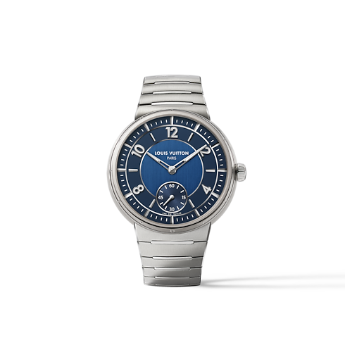 Tambour, Automatic, 40mm, Steel in Watches's All Watches } collections by Louis Vuitton (Product zoom)