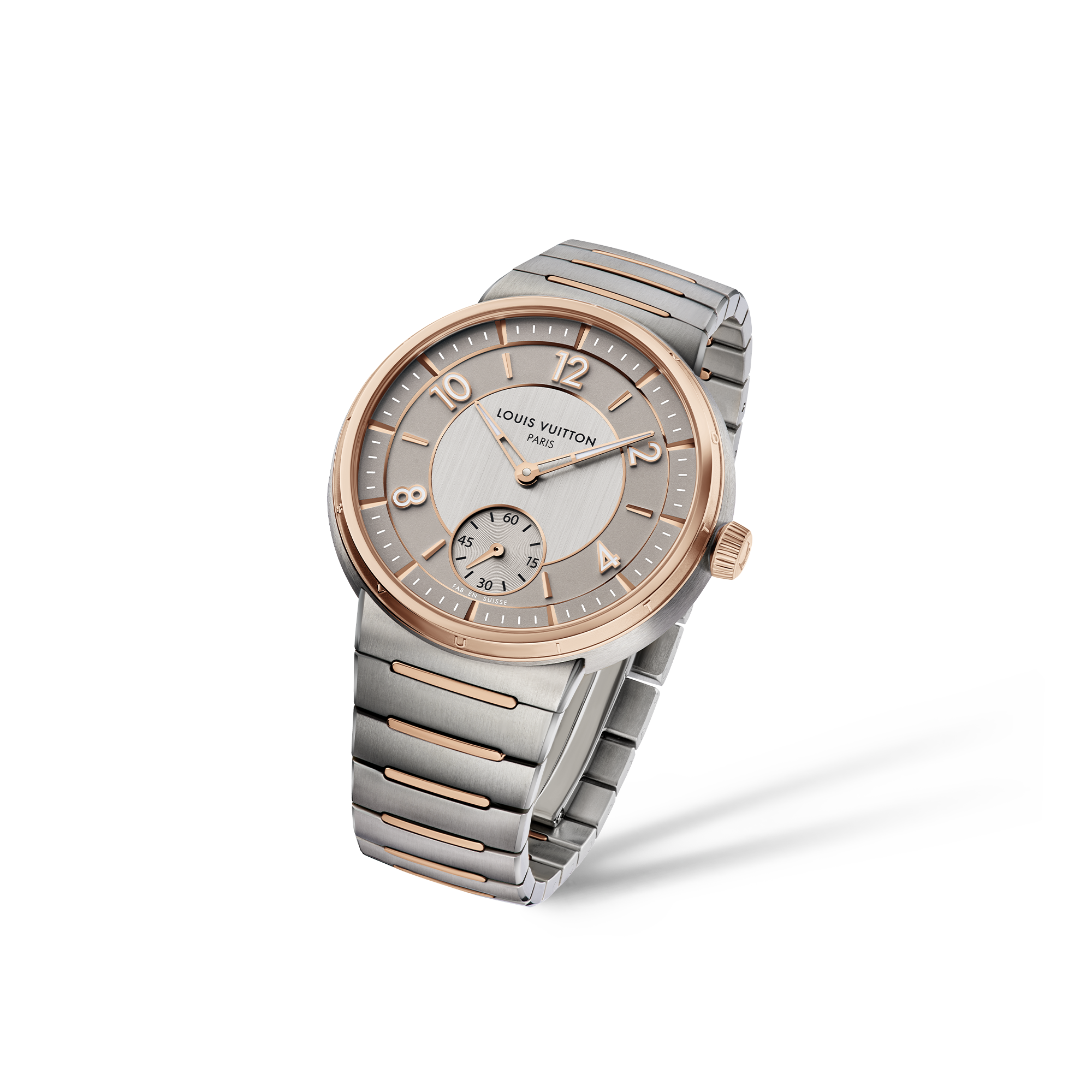 Tambour, Automatic, 40mm, Steel and Rose Gold  in Watches